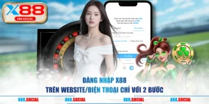 Đăng Nhập X88 Trên Website/Điện Thoại Chỉ Với 2 Bước
